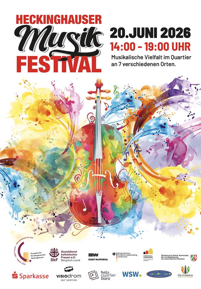 Plakat Heckingerhauser Musikfestival